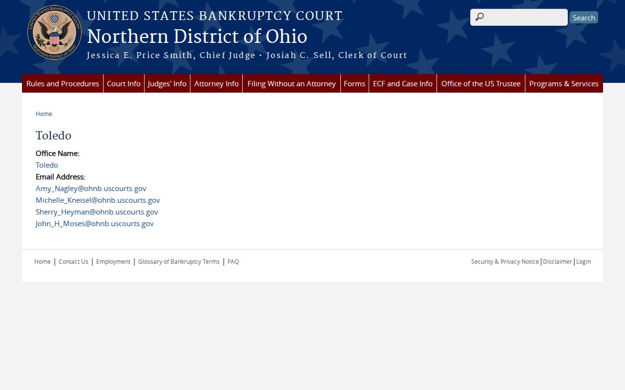 Putnam County court records federal bankruptcy court source